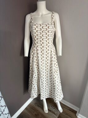 christian lacroix brown polka dot dress DRESS SHIRT 36/37  MilanoMensWear